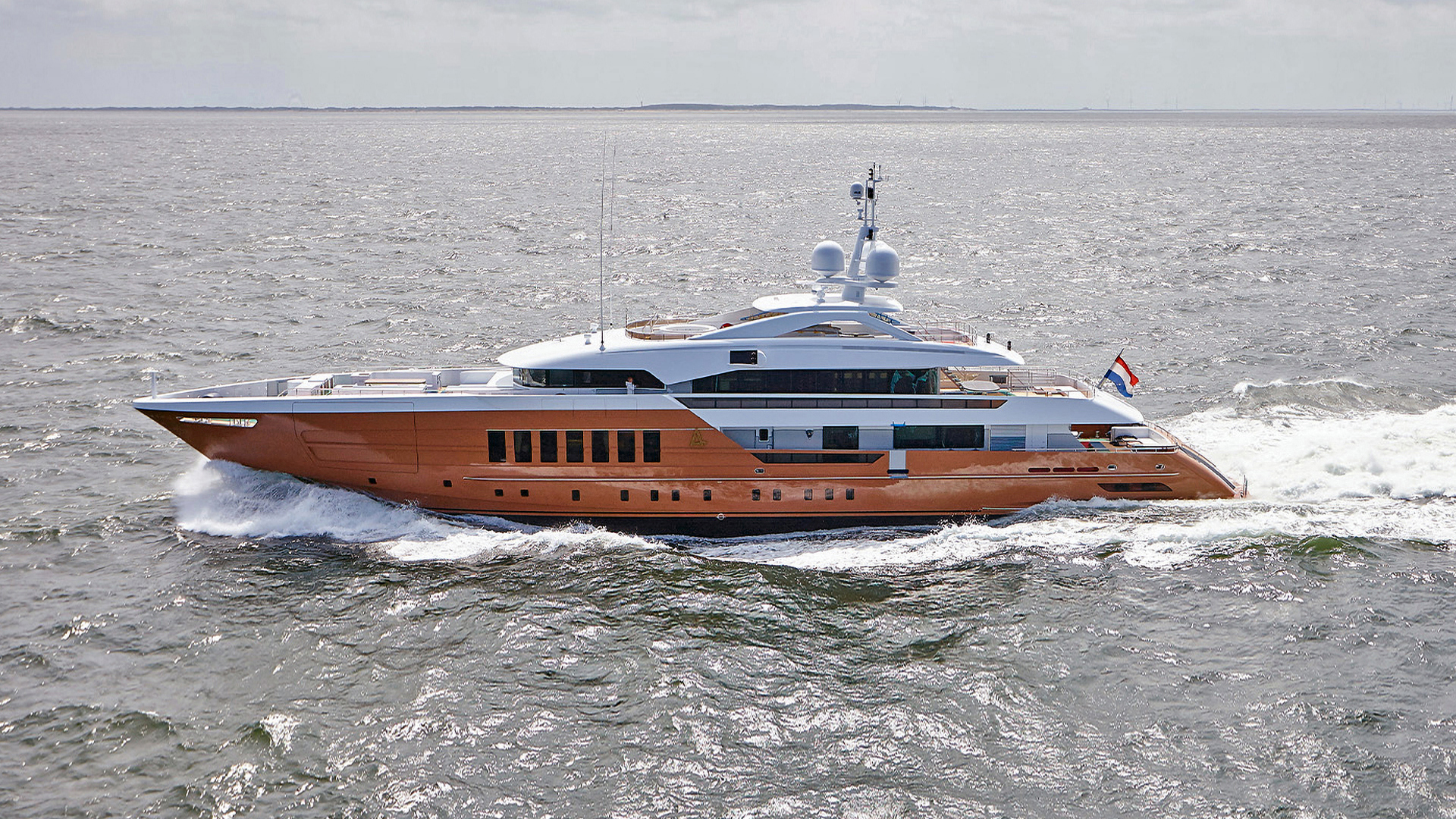 Composite repair work completed on a 55 m motor yacht in Singapore